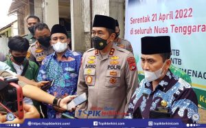 Polda PWNU dan Kemenag NTB Bersama Sukseskan Program 1 Juta Vaksinasi Booster