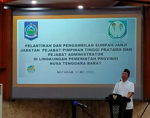 Gubernur NTB Mutasi 12 Pejabat Eselon II, Berikut Daftarnya