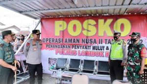 Kapolda NTB dan Danrem 162/WB Tinjau Posko Terpadu Aman Nusa ll Penanganan Wabah PMK Wartawan. Nasrudin Editor. Rabo.6/7/22