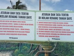 KOLAM TAMAN DAYE PUYUNG MAKAN KORBAN.