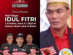 UCAPAN SELAMAT HARI RAYA IDUL FITRI 1444 PARTAI KEBANGKITAN NUSANTARA NTB.