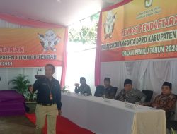 KPU LOMBOK TENGAH 18 PARTAI POLITIK TELAH DI TERIMA BERKAS PENDAPTARAN BACALEGNYA