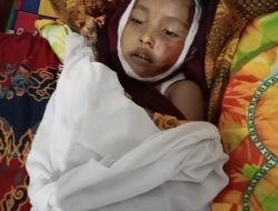 Insiden Kecelakaan Lalulintas di Wilayah Kuteraje Menelan Korban salah satu anak kecil.