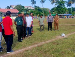 Buka Turnamen Kades Cup, Bupati Sumbawa Barat (KSB) Harapkan Sportivitas Yang Tinggi