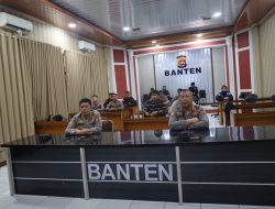 *Polda Banten Ikuti Anev Mingguan Quick Wins Presisi TW IV Tahun 2023*