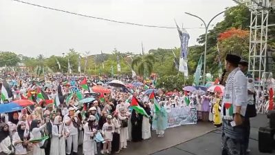 Kabupaten Lombok Tengah Gelar Aksi Solidaritas untuk Palestina, Bupati L. Pathul Bahri : Mari Peduli Sesama di Palestina.