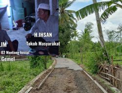 WAJIB ADA PAPAN PROYEK…!!! PENGERJAAN RABAT JALAN DUSUN MONTONG KECIAL DESA GEMEL JONGGAT TANPA PAPAN PROYEK  ADA APA..??!