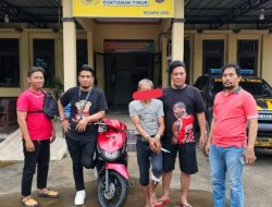 Dengan Sigap Pelaku Curanmor Berhasil di Tangkap Oleh Tim Berang Berang Polsek Pontianak Timur*