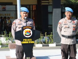 *Kasi Propam Polres Lombok Utara Terima Kunjungan Bid Propam Polda NTB, Pinta Seluruh Personil Netral Dalam Pemilu 2024*