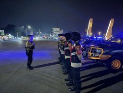 *Personel Ditsamapta Polda Banten Lakukan Patroli OMB 2023 Guna Cegah Kejahatan Jalanan*