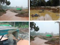 Aktivitas PETI di Sungai Besar Kapuas Hulu Marak Lagi, LSM LP-KPK  Syaripudin Minta APH Dan Kapolda Tindak Tegas