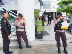 *Satgas Operasi Mantap Brata Kapuas 2023-2024 Amankan Kunjungan Ketum Partai Demokrat Agus Harimurti Yudhoyono*