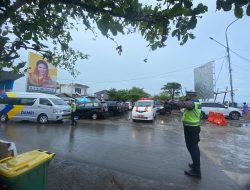 *Satgas Kamseltibcarlantas OMB Polres Lokbok Utara Tingkatkan Patroli Selama Pemilu dan Nataru*