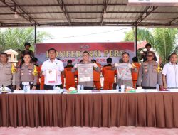 *Konferensi Pers Akhir Tahun 2023 Polres Sanggau,Katakan Ada Peningkatan Kasus di Banding Tahun 2022*