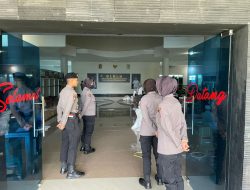 Polres Loteng Pastikan Keamanan Proses Pelipatan Surat Suara Pemilu 2024