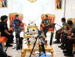 Panglima TNI Terima Audiensi  Bahas Soedirman Award..