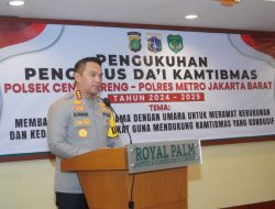 *Kapolres Metro Jakarta Barat Hadiri Pengukuhan Pengurus Dai Kamtibmas: Sinergi Ulama dan Umara untuk Kamtibmas yang Kondusif*