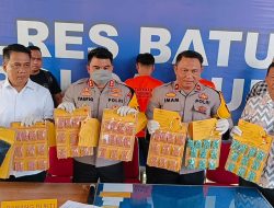 Belum Genap 1 Bulan Menjabat, Kapolres dan Kasat Narkoba Polres Batu Bara Buktikan Tangkap 3 Bandar Ekstasi