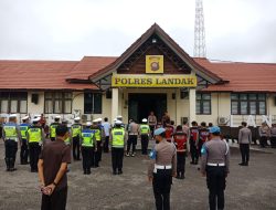 Apel Pagi di Halaman Mapolres, Inilah Arahannya Wakapolres Kepada Jajaran