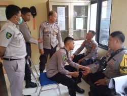 Jelang Pemilu 2024, Satgas Banops Yankes Cek Kesehatan Personel OMB.