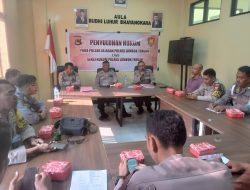 Sikum Polres Loteng Laksanakan Sosialisasi dan Penyuluhan di Polsek Kawasan Mandalika.