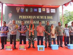 Kunjungan Kerja Kasad Ke Wilayah Perbatasan Didampingi Pangdam Tanjungpura