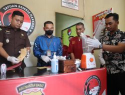 *Polresta Pontianak Musnahkan Narkotika Hasil Ungkap Kasus Selama Januari 2024*