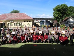 Jelang Pam TPS Pemilu 2024, Tim Konselor Bag SDM Polres Sumbawa Berikan Pelayanan Healing Psikologi