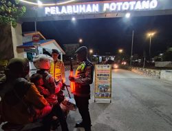 Kapolsek Kawasan Pelabuhan Laut Tano Gelar KRYD Yang Ditingkatkan,Sebagai Antisipasi Tindak Pidana 3C