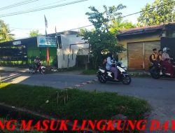 MINIMALISIR KECELAKAAN, PEMILIK YAYASAN GMC BANGUN POLISI TIDUR DAN RAMBU LALU LINTAS DI DIKAWASAN YAYASAN