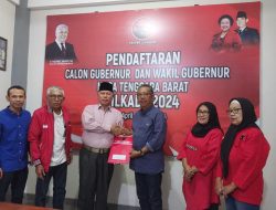 Daftar PDIP, Potensi Duet Sukiman – Musyafirin di Pilgub NTB.