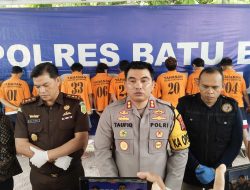 Polres Batu Bara Musnahkan Barang Bukti Sabu dan Narkoba Selama Mei dan Juni 2024