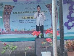 PONPES DARUL FALAH NWDI LAKSANAKAN TASYAKURAN DAN PELEPASAN SISWA KELAS AKHIR