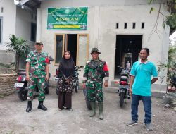 Dalam Rangka TMMD Ke-121 TA.2024 Kodim 1615/Lotim, Dan SSK Mengecek TPQ dan RTLH.