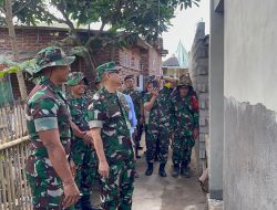 Tim WASEV TMMD Kunjungi Semua Titik Program TMMD Ke-121 Kodim 1615/Lombok Timur.
