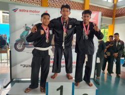 SHT CUP II. SANTRI SANTRIWATI PONDOK PESANTREN IJTIHAD ULAMA MU’MINING  MEMBORONG HADIAH MENDALI EMAS DAN PERAK.