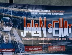 Desa Jembatan Gantung Mengadakan Gerak Jalan Sehat Dalam Rangka Meperingati Hari Kemerdekaan Republik Indonesia 17 Agustus 2024.