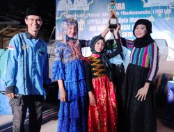 Tiga Dara Cantik Mendapat Juara di Lomba  Pasi Atau Rebana Nuansa Agamis Tingkat SD Sekota Mataram.