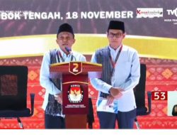 JAWABAN PASLON NO 2 PATHUL-NURSIAH JAWAB PERTANYAAN  CERDAS DAN INTELEKTUAL DEBAT KE 2 CALON BUPATI DAN WAKIL BUPATI LOMBOK TENGAH 2024