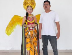 Alifa Chyntia, Gadis Cantik Asal Selagalas Matara jnm, Raih Juara Lomba Pashion Show