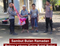 Sambut Bulan Ramadan Polres Lombok Tengah Gelar Bhakti Religi di Praya Barat Daya